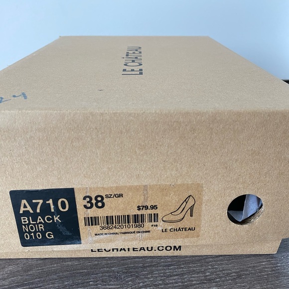 Black shiny pumps - Picture 3 of 3